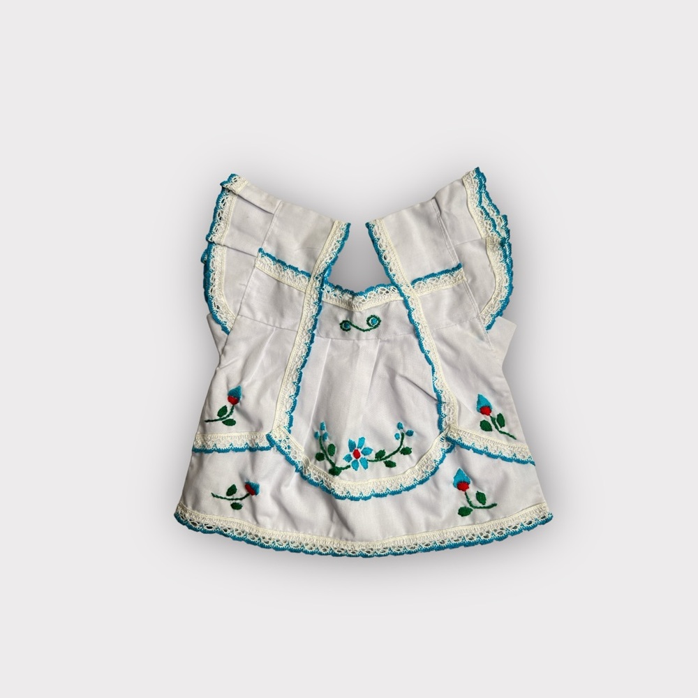 Vintage Top size 6 months baby girl embroidered